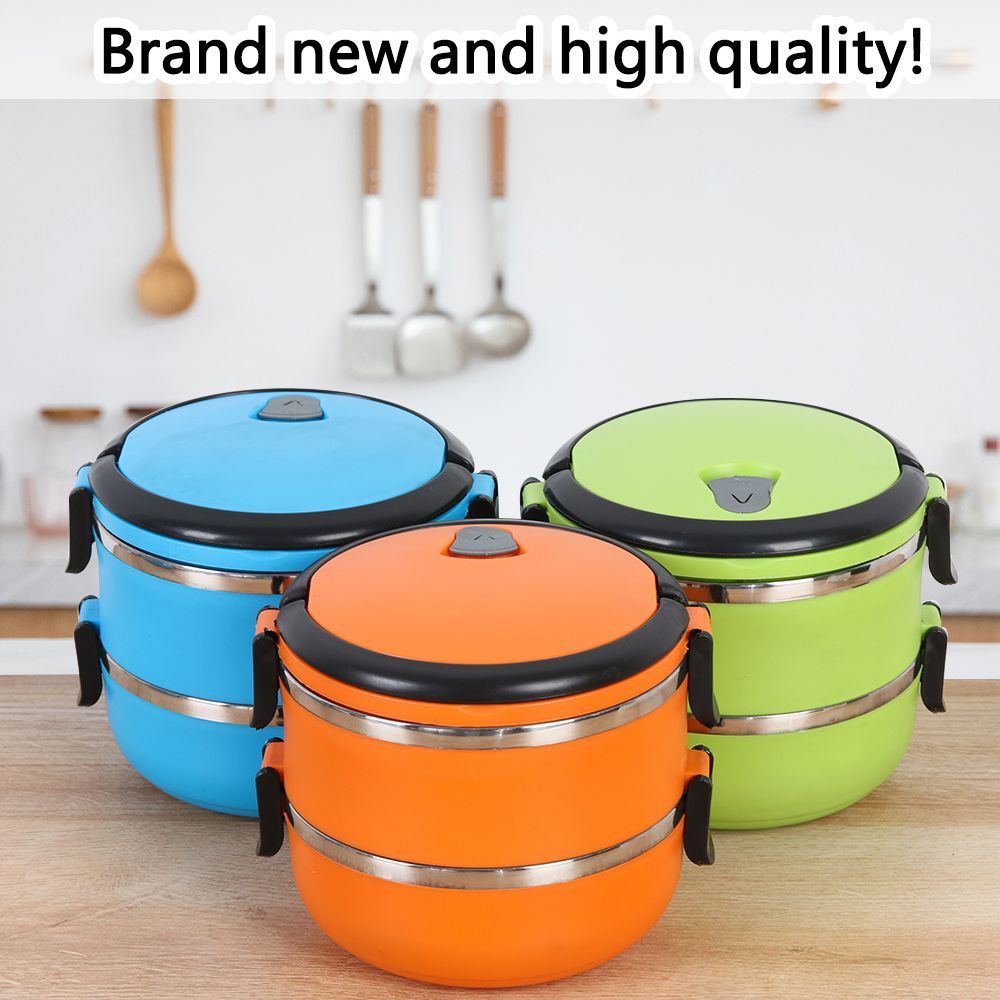 Food Storage Hot Box - 漏れ防止トラベルキッチン収納ランチボックス保温食品容器真空ホットフードフラスク