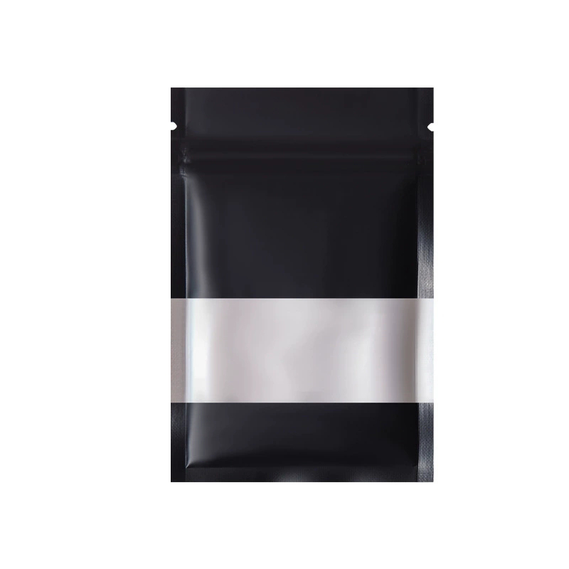 Food Storage Bags Zip Lock Pouch - 50枚入り 再封可能 コーヒー/ハーブパウダー用 ジッパーパッケージバッグ 防臭 フラットポーチ
