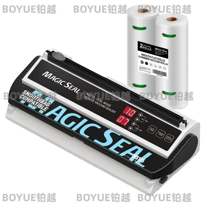 Food Storage Mylar Bags - 食品保存用自動真空シーラー プラスチックマイラーバッグ キッチンパッカーマシン 手動・自動モード 鮮度保持