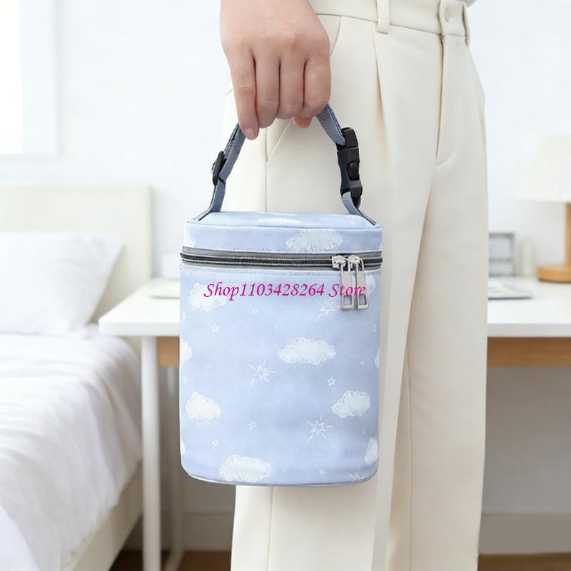 Food Storage For Baby - 漫画のプリント絶縁ボトルホルダースリーブ幼児用ポリエステル生地ウォーキングや通勤中に持ち運びが簡単