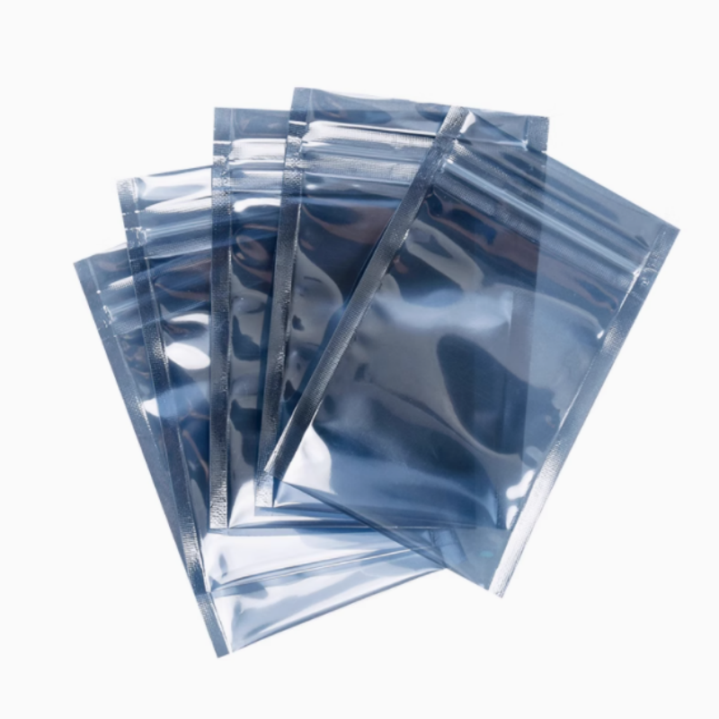Food Storage Bags Zip Lock Pouch - 100 個帯電防止シールドジップロックバッグ DIY ESD 静電気計器チップ電子ハードドライブバッテリー USB