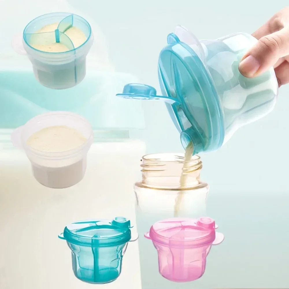 Food Storage 1 Year - 乳児用粉ミルク用 3 グリッド ポータブル フォーミュラ ディスペンサー、ビスフェノール