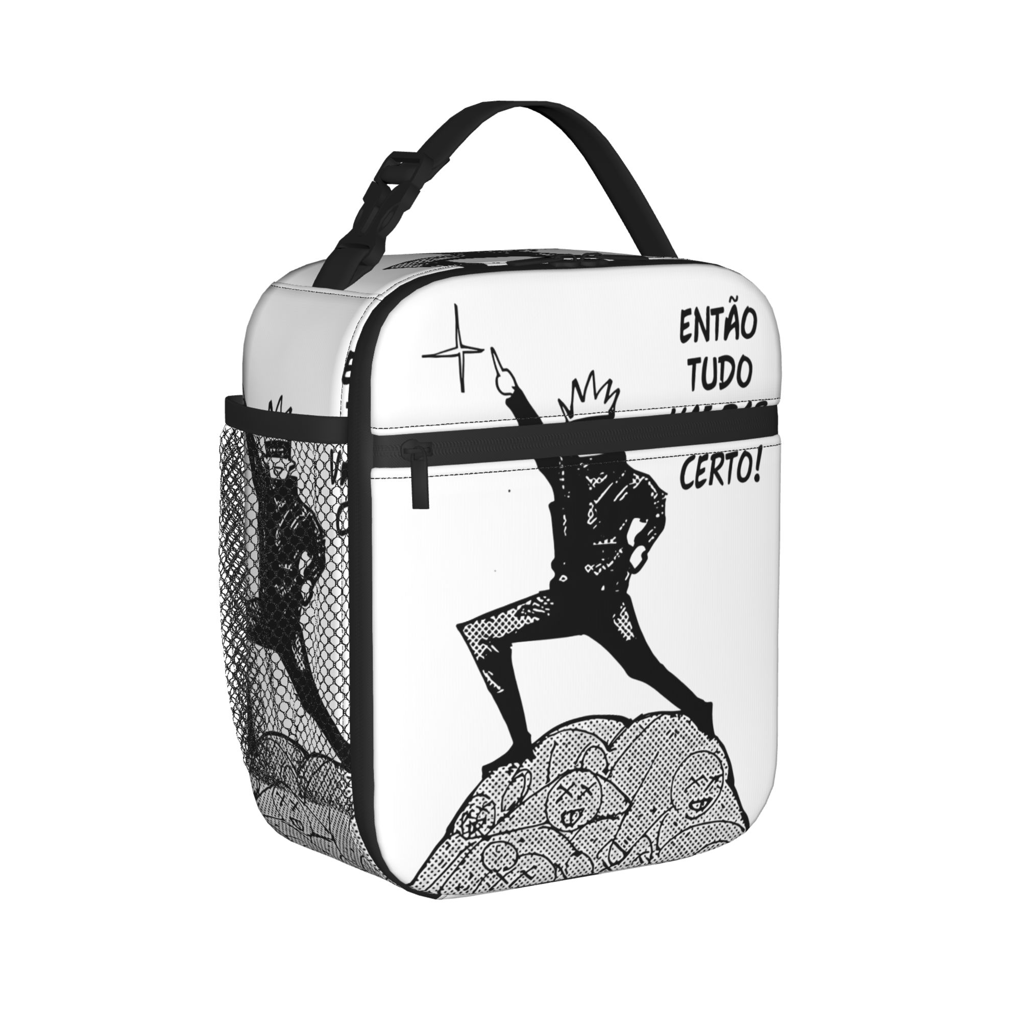 Food Storage In Cooler - 強い戦士柔術家ケイセンス マーチ断熱ランチバッグ、屋外用食品保存バッグ、再利用可能なクーラーサーマルランチボックス