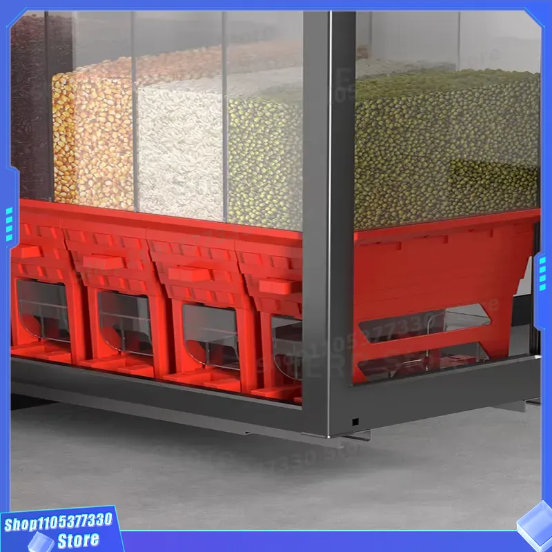 多機能キッチン収納容器 引き出し式バスケット 米びつ収納 ホ - Food Storage Without Pantry のレビューと価格
