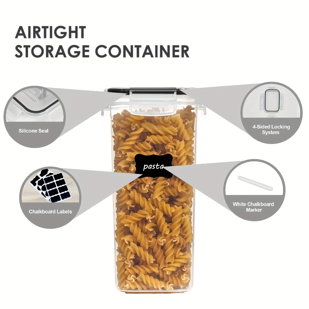 24個入り食品保存容器 12箱 12蓋 気密パントリーオーガ - Food Storage With Dividers のレビューと価格