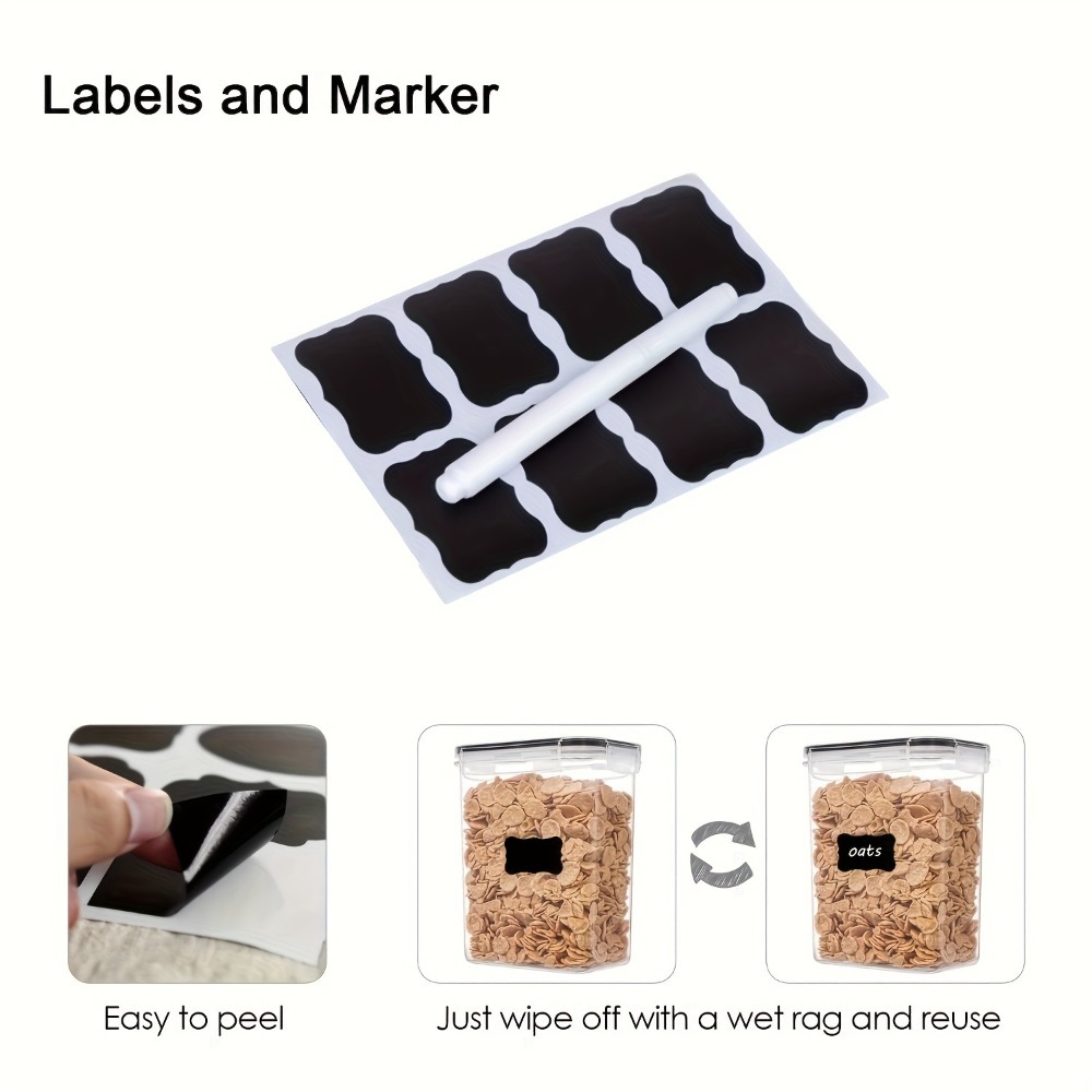 24個入り食品保存容器 12箱 12蓋 気密パントリーオーガ - Food Storage With Dividers のレビューと価格