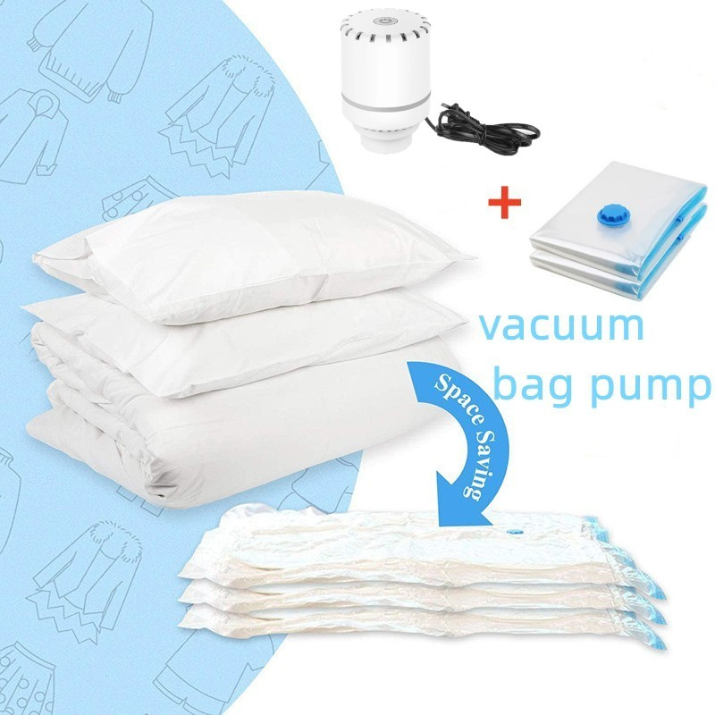 圧縮バッグ電動ポンプ、旅行用真空バッグポンプ、ミニ真空シーラ - Food Storage Vacuum Bags のレビューと価格