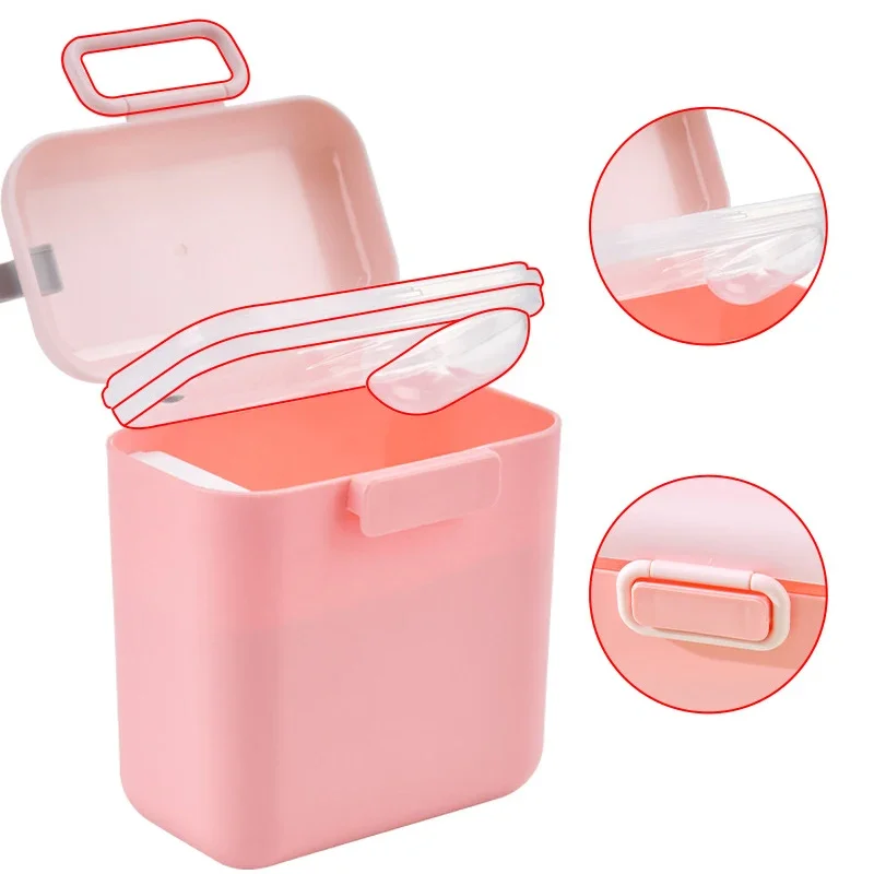ベビーミルクパウダーポータブルベビーフード収納ボックス必須シ - Food Storage For Baby のレビューと価格