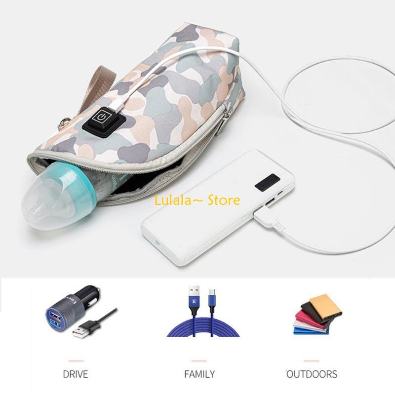 Y4QA ポータブル USB 哺乳瓶ウォーマー 5V2A 加 - Food Storage For Baby のレビューと価格