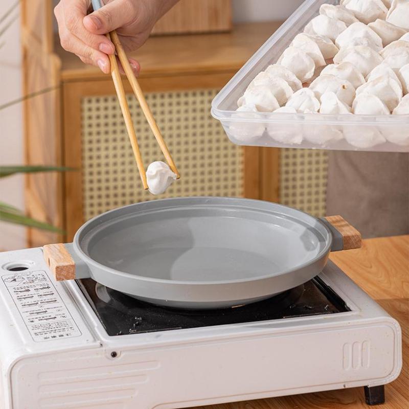 透明なキッチン収納ボックス 冷蔵庫オーガナイザー 食品グレー - Food Storage With Dividers のレビューと価格