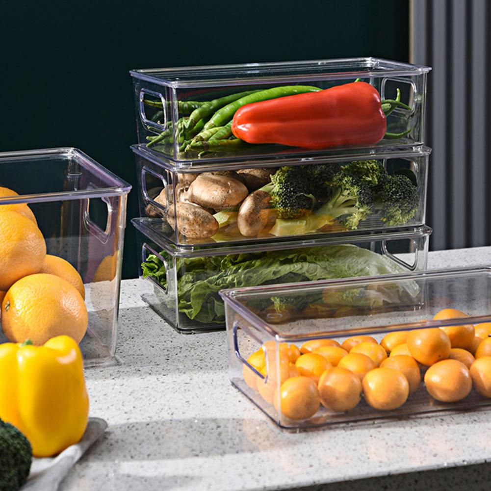 パントリー収納ボックス ハンドル付き収納ボックス 積み重ね可 - Stackable Pantry Bin のレビューと価格