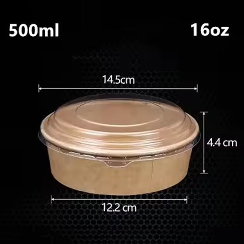 15個入りクラフト紙ボウル、フルーツサラダボックス、使い捨て - Food Storage Hot Box のレビューと価格