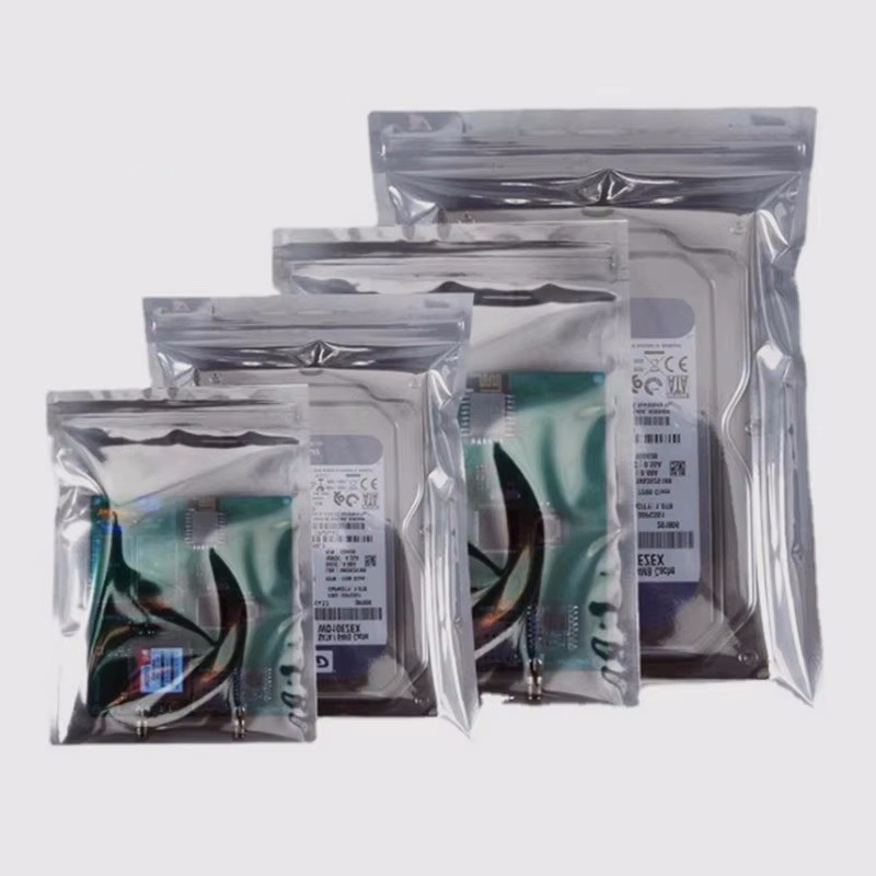 100 個帯電防止シールドジップロックバッグ DIY ESD - Food Storage Bags Zip Lock Pouch のレビューと価格