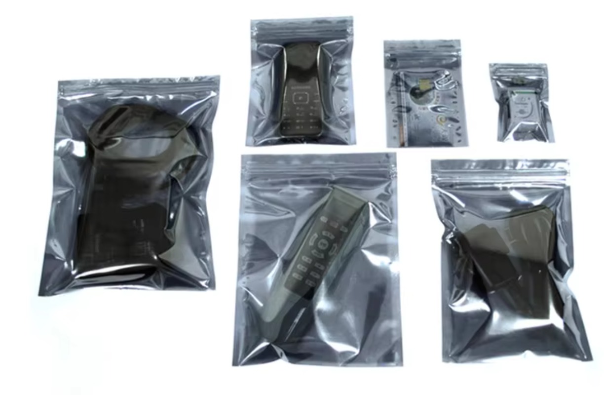 100 個帯電防止シールドジップロックバッグ DIY ESD - Food Storage Bags Zip Lock Pouch のレビューと価格