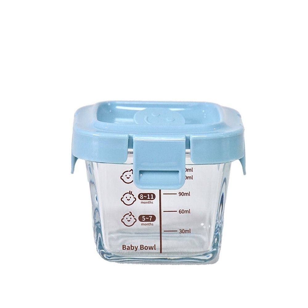 赤ちゃん用ガラス食品収納ボックス、電子レンジ対応、ベビーカッ - Food Storage Glass Containers のレビューと価格