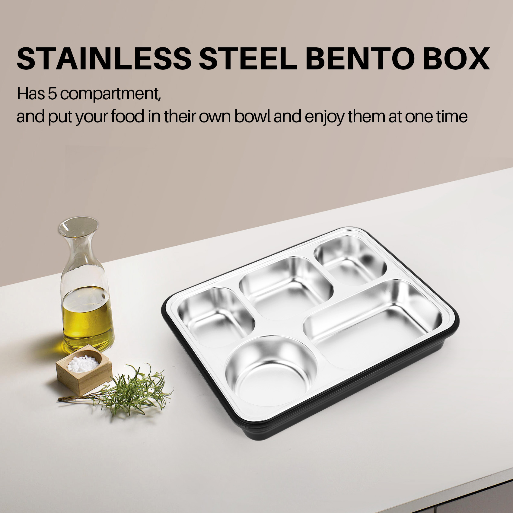 ホットランチ弁当箱断熱ステンレス鋼正方形食品保存容器漏れ防止 - Food Storage Hot Box のレビューと価格