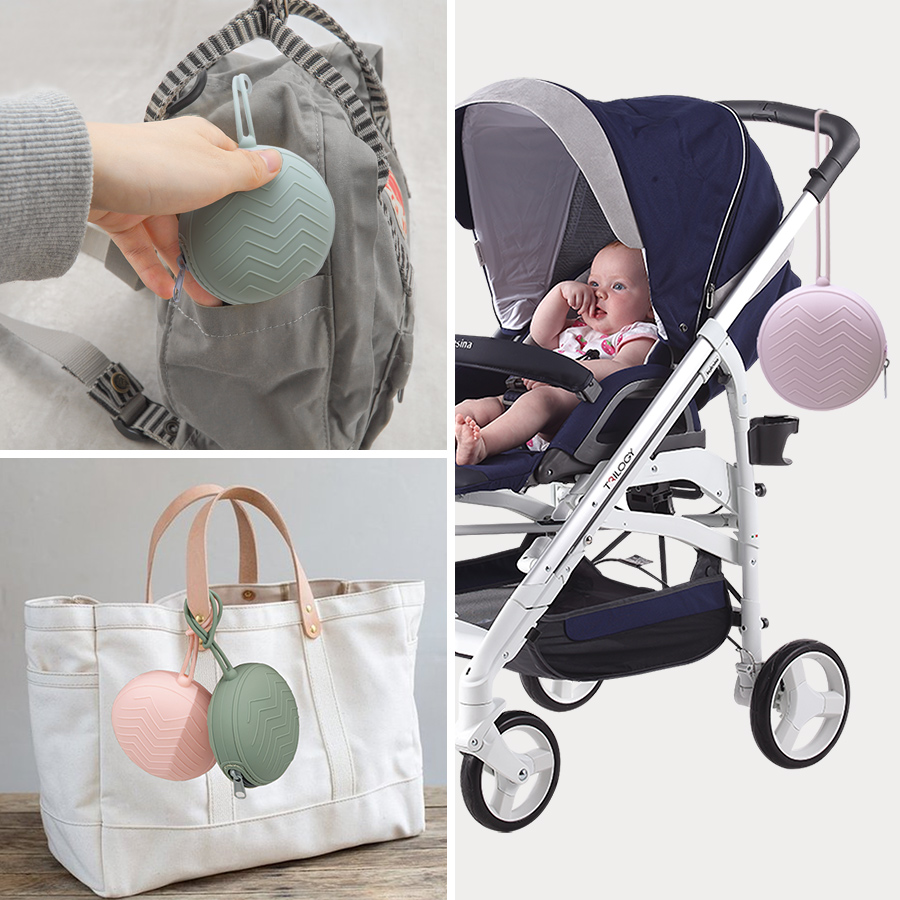 1PC BPA フリーベビーおしゃぶりホルダー食品グレードの - Food Storage For Baby のレビューと価格