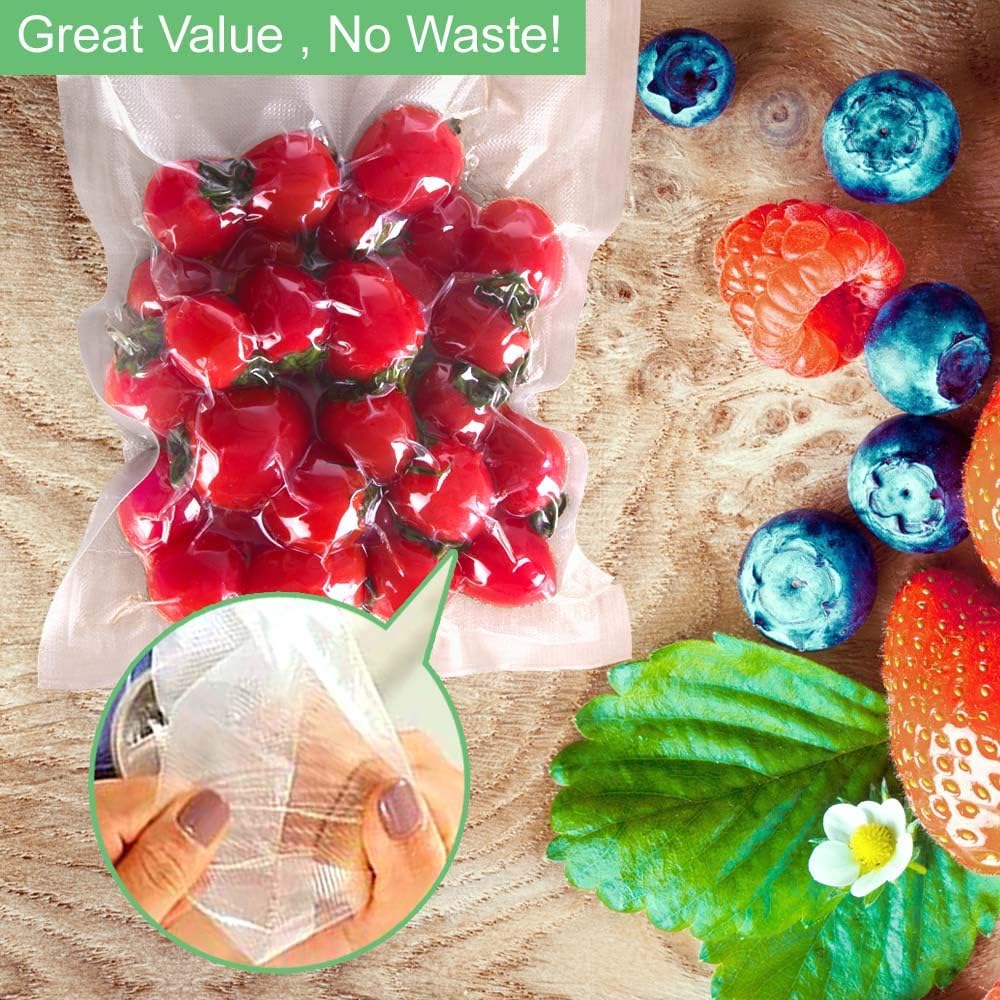 業務用真空シーラーバッグロール（シール付き） - サイズ調整 - Food Storage Vacuum Bags のレビューと価格