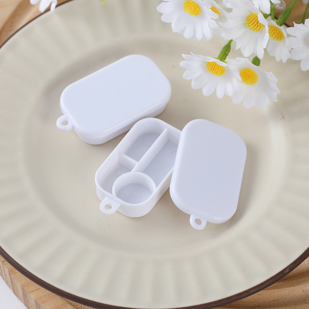 ミニミニチュアシリコーン食品収納ボックス無地ベビー食器ディナ - Food Storage For Baby のレビューと価格