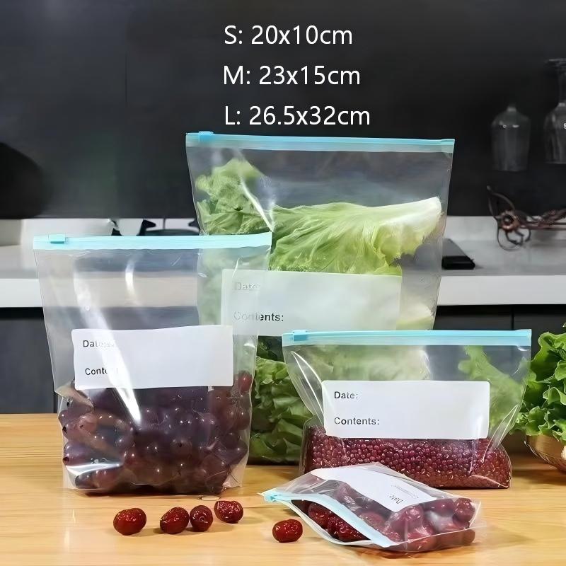 ジップロック食品保存袋、冷蔵庫用厚手の冷凍庫袋、電子レンジ対 - Lock And Lock Food Storage のレビューと価格