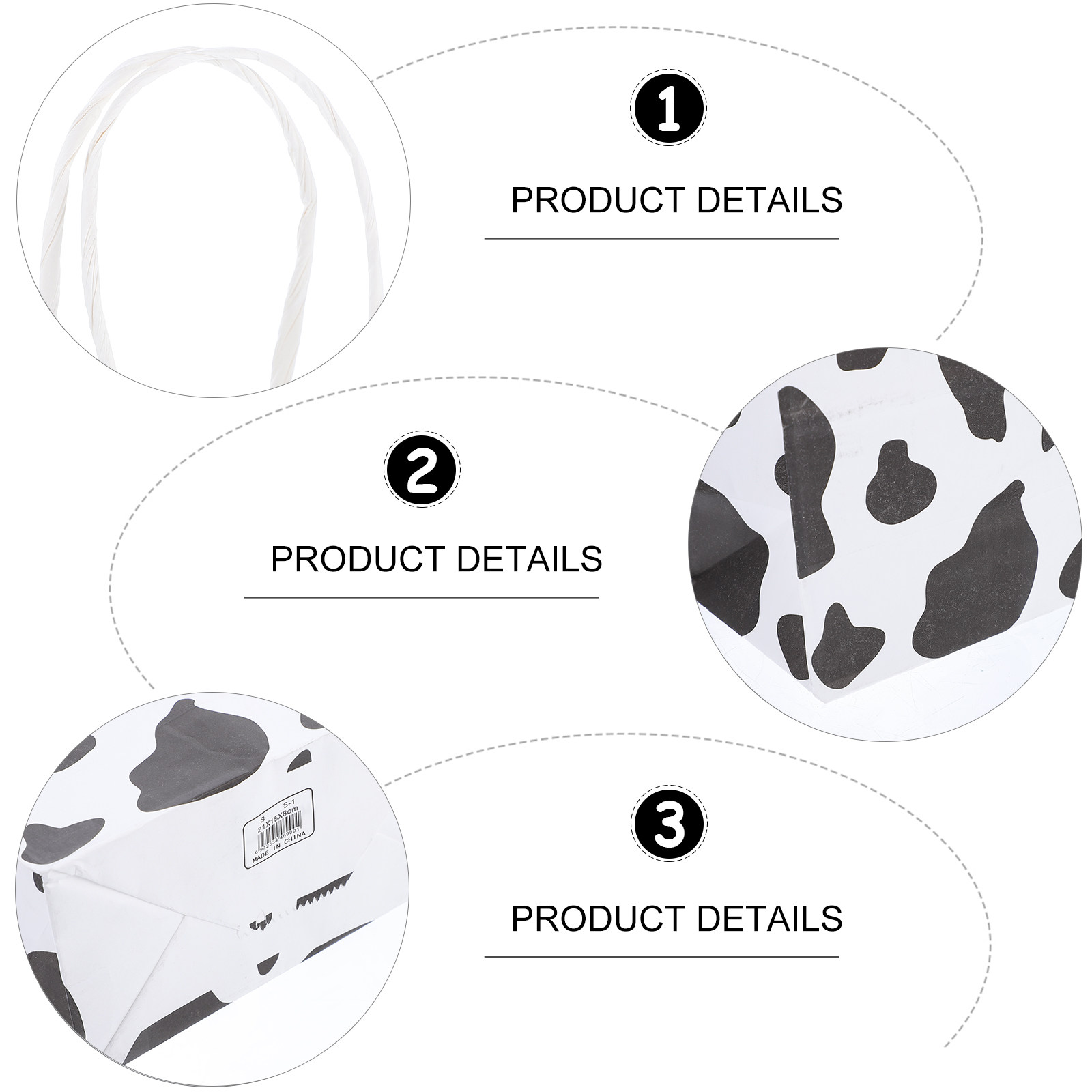 24枚入りゼブラ柄紙製包装袋 ギフトラッピング パン スナッ - Zebra Food Storage のレビューと価格