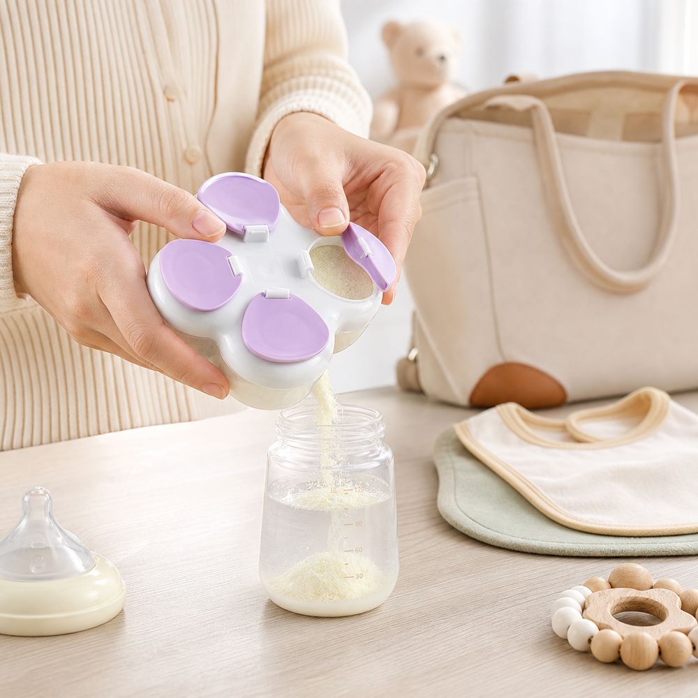 分割式フォーミュラディスペンサー 720ml 4コンパートメ - Food Storage For Baby のレビューと価格