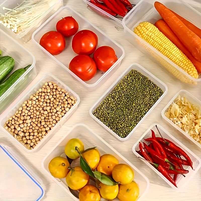8個セットには、4つの容器と4つの蓋が含まれています。気密食 - Food Storage With Dividers のレビューと価格