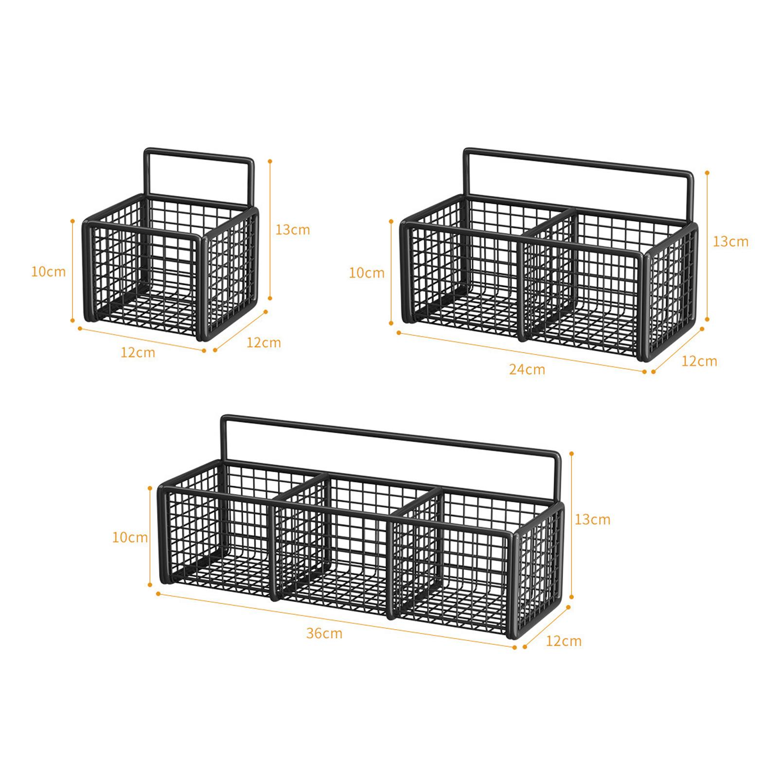 壁掛け式収納バスケット、パントリー整理用金属製ワイヤーオーガ - Food Storage No Pantry のレビューと価格