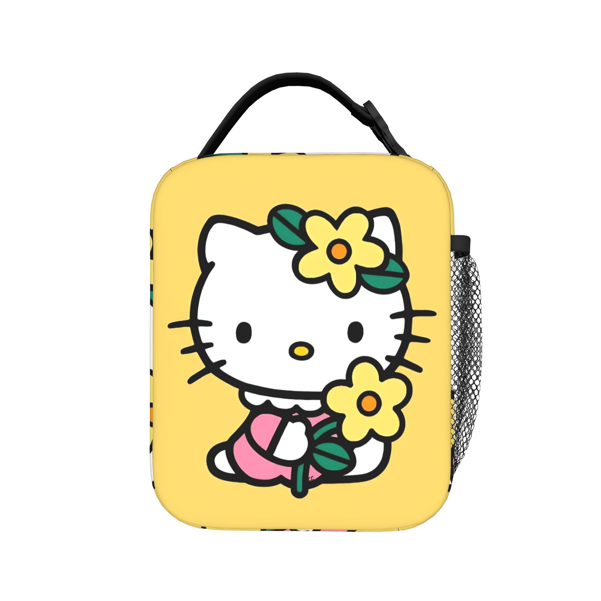 イエロー K-Kittys 素敵な断熱ランチバッグ クーラー - Food Storage Yellow のレビューと価格