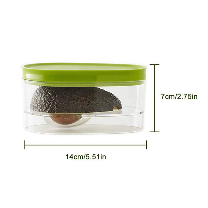 アボカド食品保存ボックス省スペースプラスチックフルーツコンテ - Food Storage With Dividers のレビューと価格