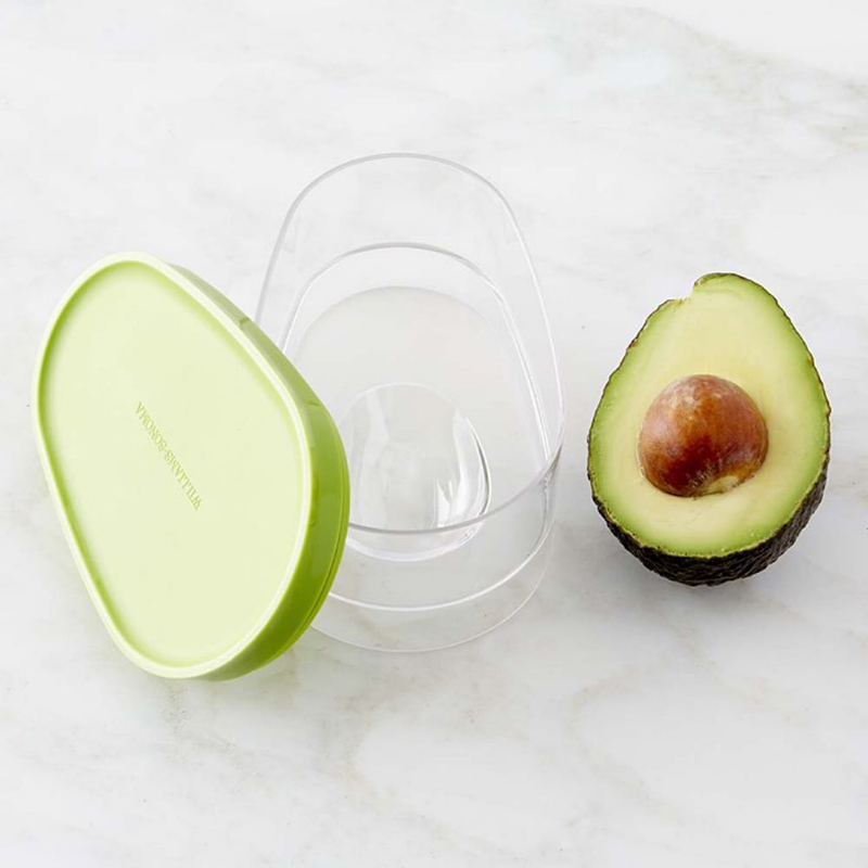 アボカド食品保存ボックス省スペースプラスチックフルーツコンテ - Food Storage With Dividers のレビューと価格