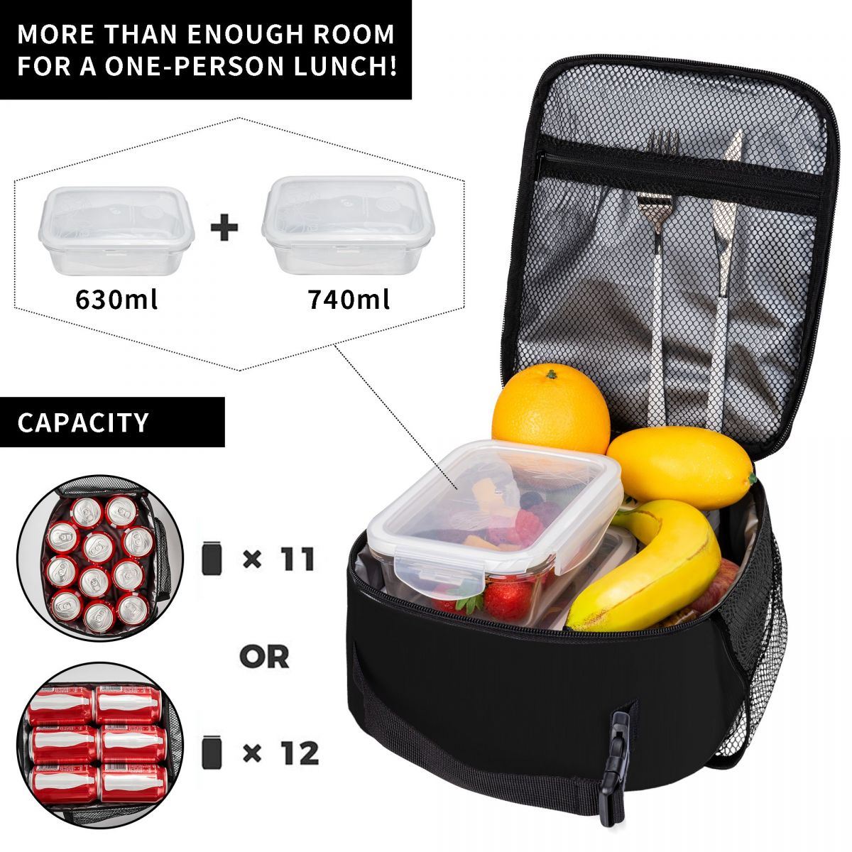 激安セール！旅行用ランチバッグ、おしゃれなランチボックスバッ - Food Storage Hot Box のレビューと価格