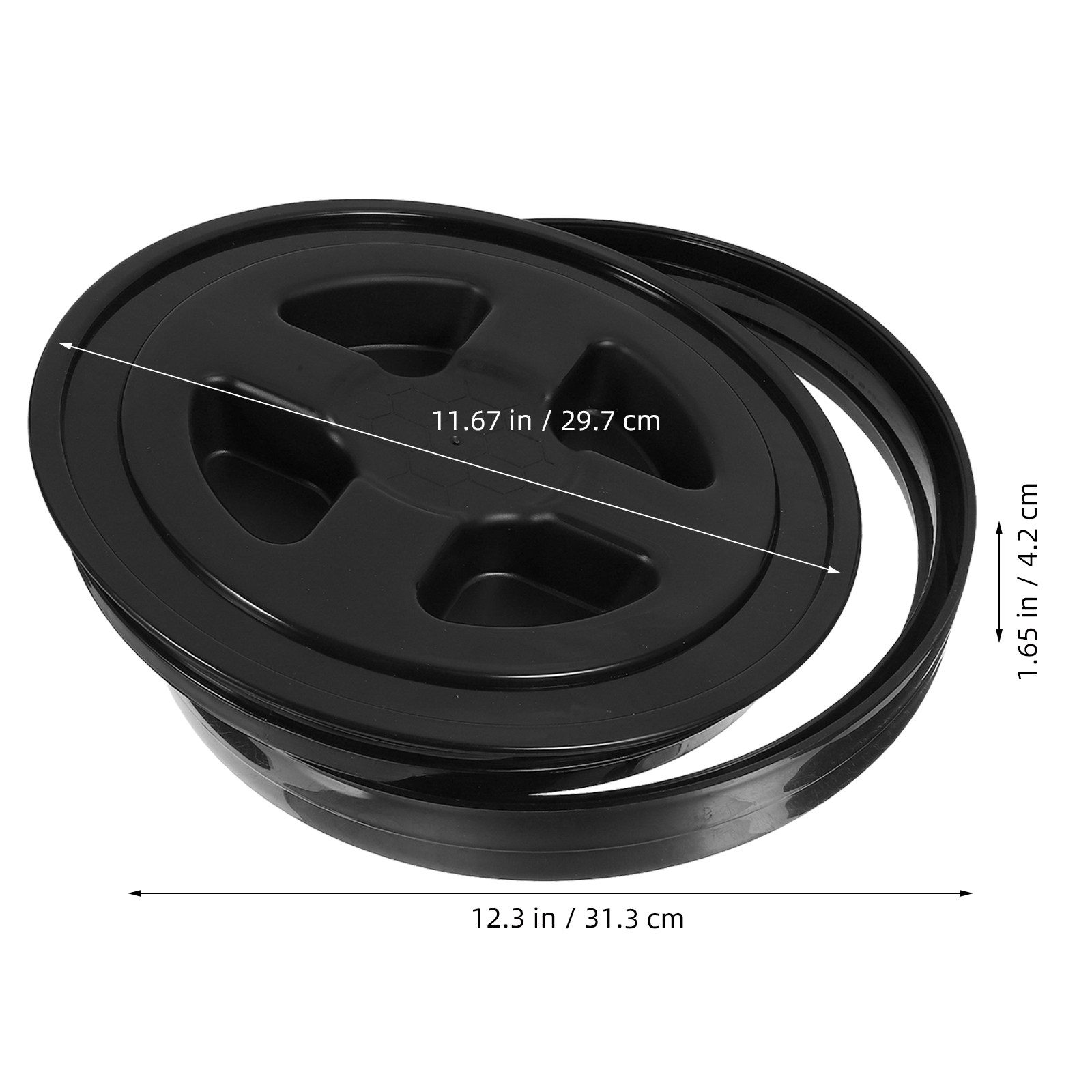 2個入りロック式バケツ蓋、気密シール、漏れ防止スクリューカバ - Lock And Lock Food Storage のレビューと価格