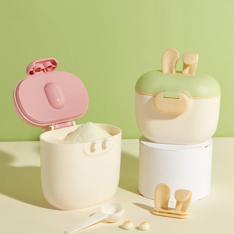 新しいシリコン製うさぎ耳型ミルクディスペンサー、粉ミルク容器 - Lock And Lock Food Storage のレビューと価格