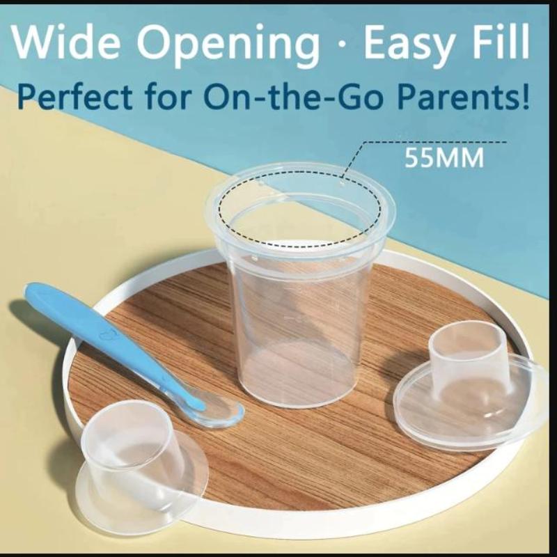 新製品-1セット 80ML ベビーミルクパウダーディスペンサ - Food Storage 1 Year のレビューと価格