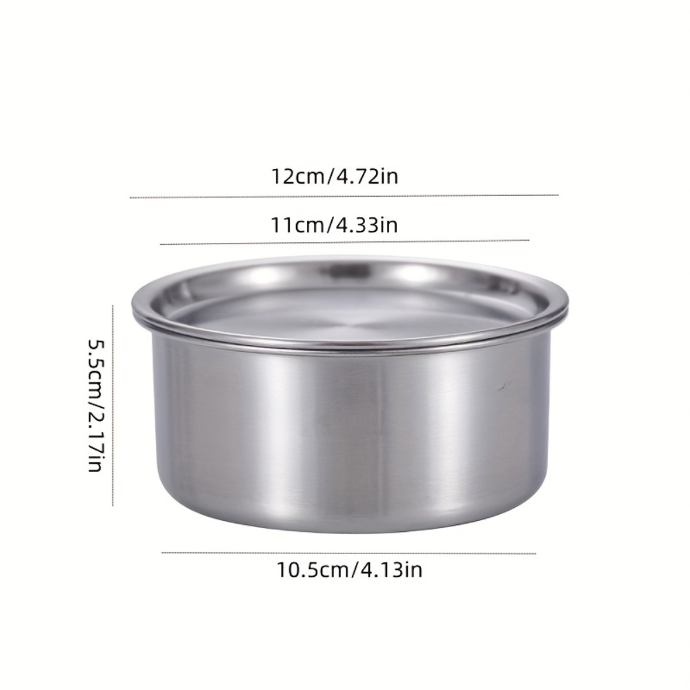 304ステンレス鋼製蓋付きラメキン、蒸し卵、ベビーフードボウ - Food Storage For Baby のレビューと価格