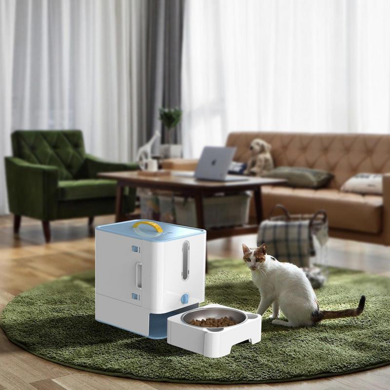 ペットフィーダーボックス給餌ボウル猫の餌容器ポータブルペット - Food Storage Food Safety のレビューと価格