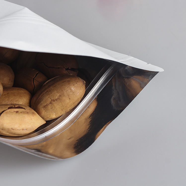 100 個卸売スタンドアップホワイトペーパージップロックバッ - Food Storage Bags Zip Lock Pouch のレビューと価格