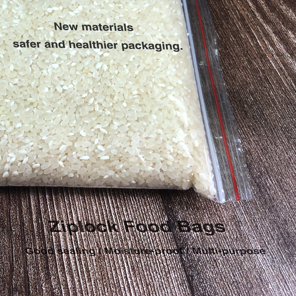 100 ピース/パック再密封可能なジップロックバッグセルフシ - Food Storage Vacuum Bags のレビューと価格