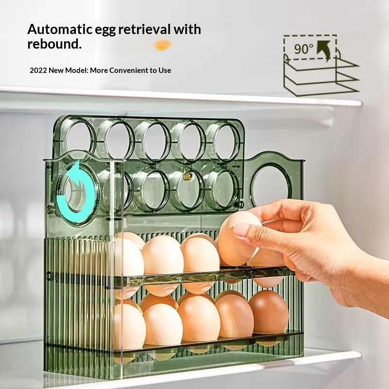 冷蔵庫サイドドア用ホットキッチンエッグ収納ボックス、キッチン - Food Storage Hot Box のレビューと価格