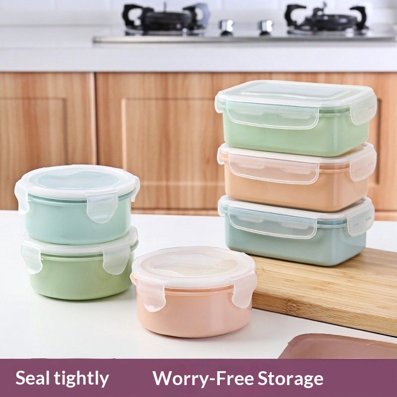 気密食品保存容器 BPAフリー スタッカブル 漏れ防止 ラン - Food Storage With Dividers のレビューと価格