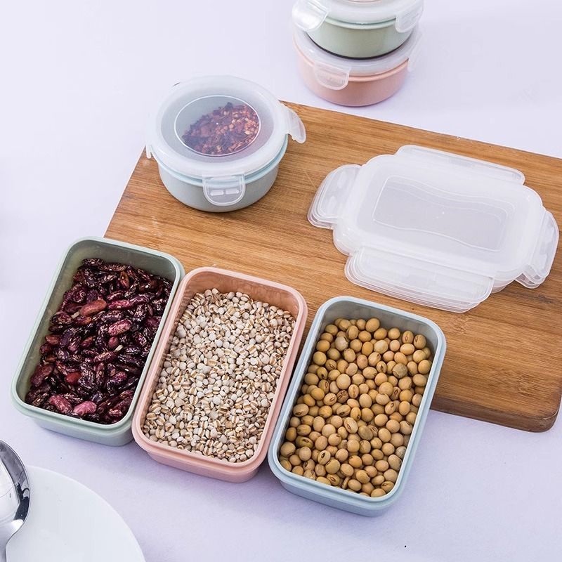 気密食品保存容器 BPAフリー スタッカブル 漏れ防止 ラン - Food Storage With Dividers のレビューと価格