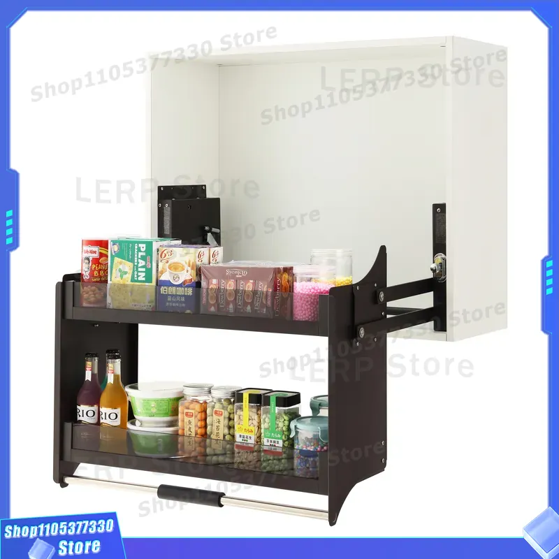 ステンレス製キッチンキャビネットプルアウト収納バスケット二層 - Food Storage Without Pantry のレビューと価格