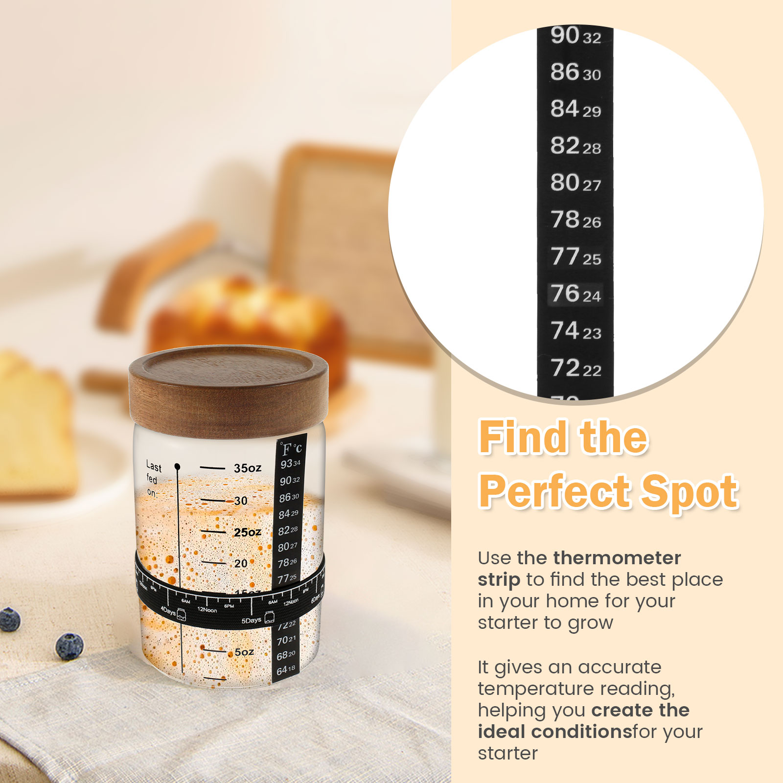 はんだごてチャージャーキットセット、広い口透明ガラス生地発酵 - Food Storage Glass Containers のレビューと価格