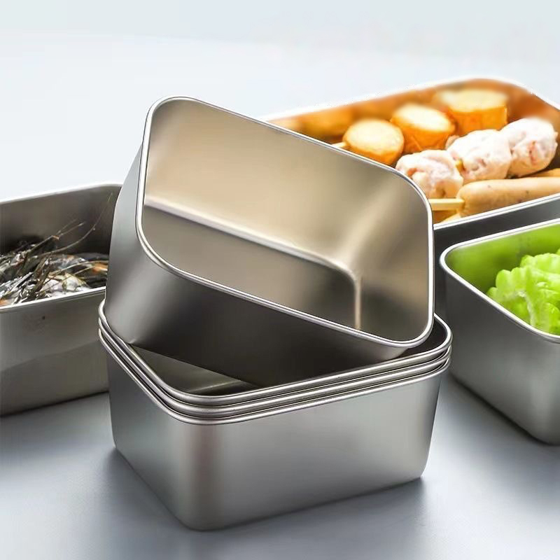 ホットセール保存容器、ステンレス製鮮度保持ボックス（蓋付き） - Food Storage Hot Box のレビューと価格