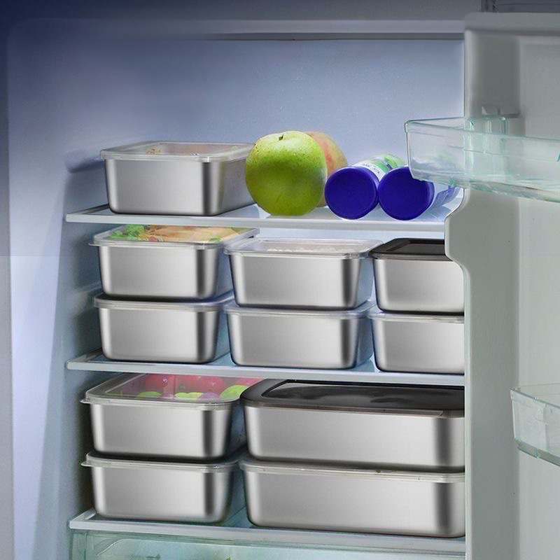 ホットセール保存容器、ステンレス製鮮度保持ボックス（蓋付き） - Food Storage Hot Box のレビューと価格
