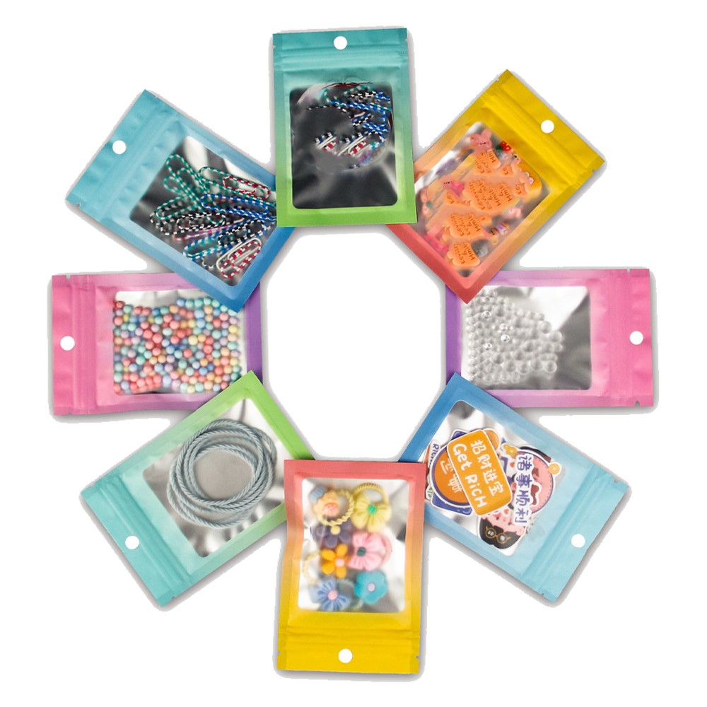 50 個のグラデーションバッグ再密封可能なマイラーポーチ食品 - Food Storage Mylar Bags のレビューと価格