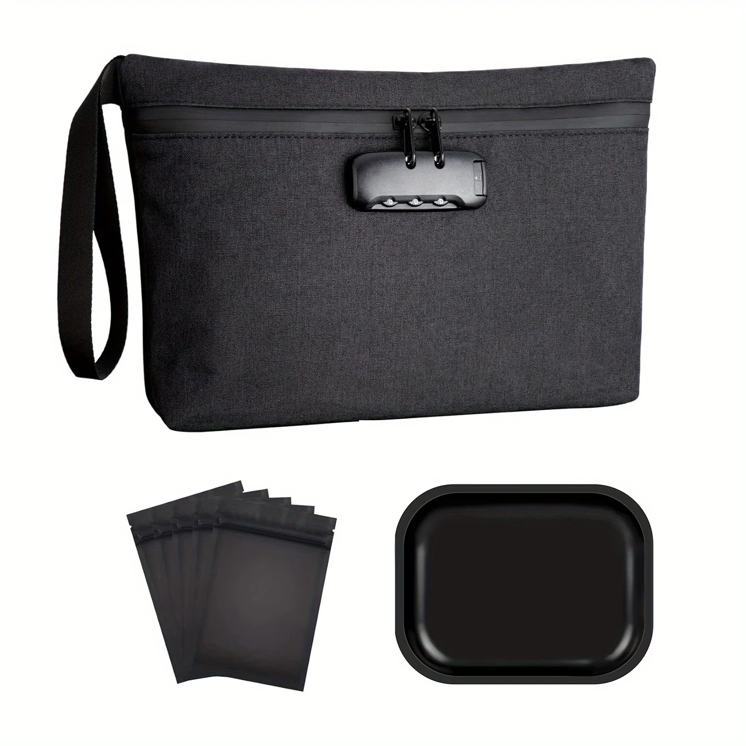 7 個の収納バッグ防臭ポーチ、ローリングトレイとマイラーバッ - Food Storage Mylar Bags のレビューと価格