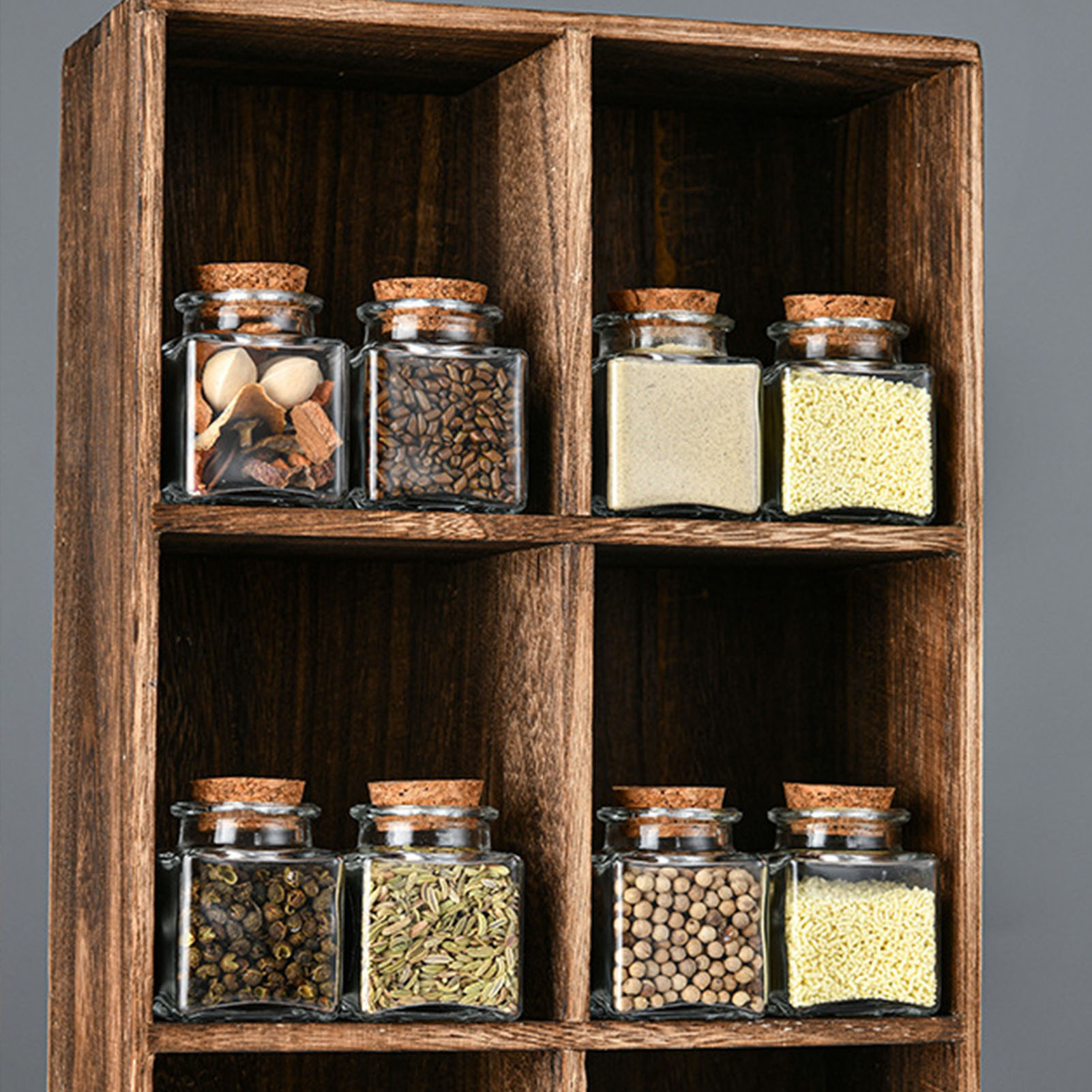 1/5/10 個ガラス保存瓶キッチンパントリーオーガナイザー - Food Storage Glass Containers のレビューと価格