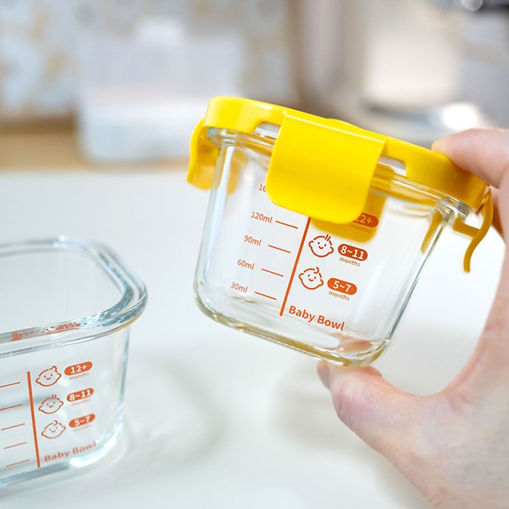 新しい170ml食品保存容器、冷凍・電子レンジ対応、ベビーフ - Food Storage Glass Containers のレビューと価格